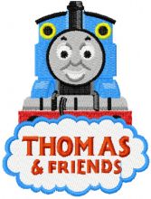 Thomas the Tank Engine 4 embroidery design