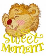 Sweet teddy's dreams 2 embroidery design