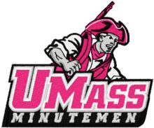 UMass Minutemen Logo embroidery design