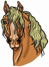 Steppe horse 3 embroidery design