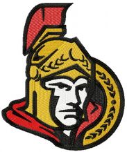Ottawa Senators logo embroidery design