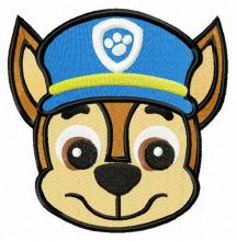 Chase muzzle embroidery design