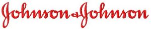 Johnson & Johnson logo embroidery design