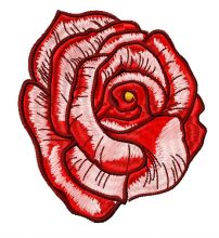 Foxy rose 2 embroidery design