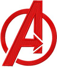 Avengers Logo embroidery design