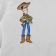 Woody embroidered on apron
