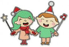 We wish you a Merry Christmas embroidery design