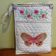 Butterfly design on bag embroidered
