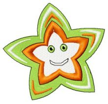 Tiny star 2 embroidery design