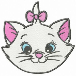 Kitty Marie embroidery design