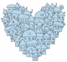 Heart of the city 2 embroidery design