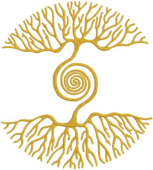 Tree of Life embroidery design