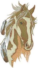 Wild horse 2 embroidery design
