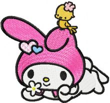 My Melody Dream embroidery design