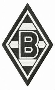Borussia MG logo embroidery design