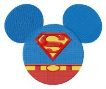 Super Mickey embroidery design