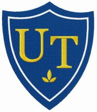University of Toledo logo embroidery design