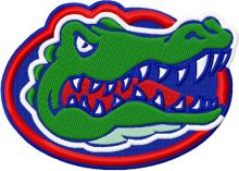 Florida Gators Logo 2 embroidery design