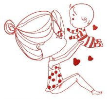 Priceless moments embroidery design