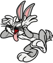Bugs Bunny Funny embroidery design