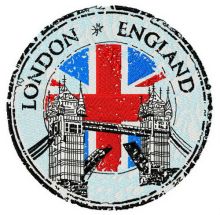London England embroidery design