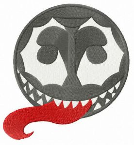 Venom embroidery design