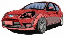 Ford car 2 embroidery design