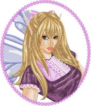 Modern Fairy 3 embroidery design