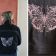 jacket with broken butterfly free embroidery design