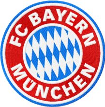 FC Bayern Munchen Logo embroidery design