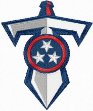 Tennessee Titans Alternate Logo embroidery design