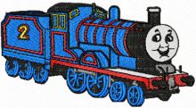 Thomas the Tank Engine 3  embroidery design