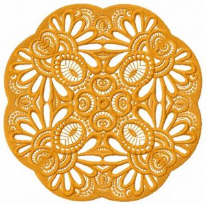 Lace doily 13 embroidery design