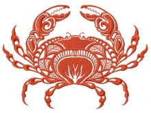 Crab 2 embroidery design