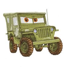 Sarge  embroidery design