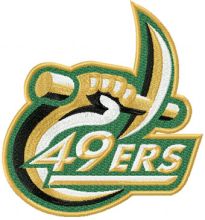 Charlotte 49ers Logo embroidery design