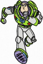 Buzz Rescues embroidery design