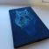 Embroidered book cover with owl free design
