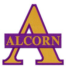 Alcorn State Braves and Lady Braves logo embroidery design