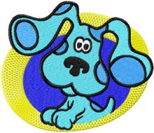 Blues Clues 3 embroidery design