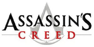 Assassin's creed logo embroidery design