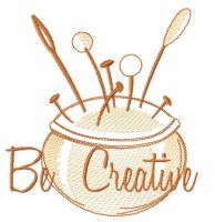 Be creative free embroidery design