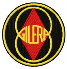 Gilera logo embroidery design