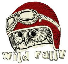 Wild bike rally 5 embroidery design