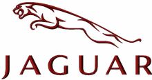 Jaguar logo embroidery design