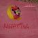 Minnie Mouse and moon embroidered on girlish towel