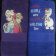 Embroidered Frozen sisters and Olaf on towels