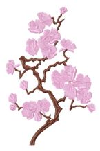 Sakura embroidery design