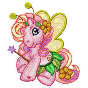 My Little Pony Fairy embroidery design