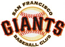 San Francisco Giants Logo embroidery design